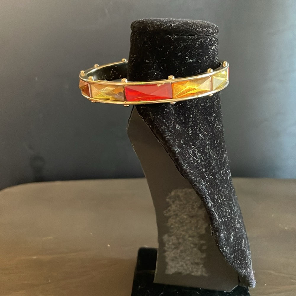 Jessica Simpson Multi-Color Stone Bangle - Picture 4 of 4